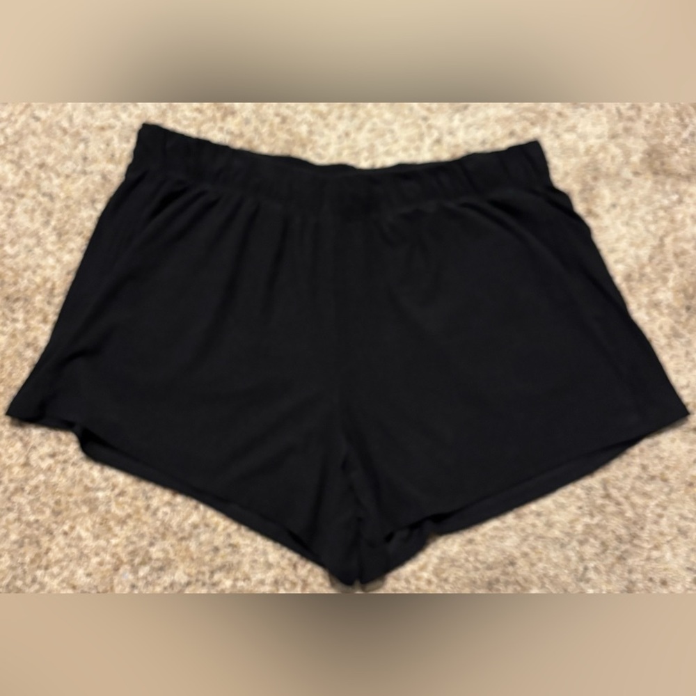 Athletic Works Women's Black Athletic Shorts